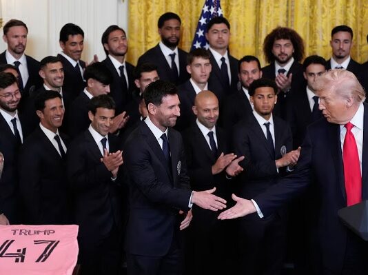 el homenaje al Inter Miami por el título en la MLS