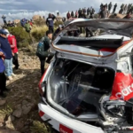 murió un espectador tras el despiste de un auto