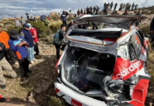 murió un espectador tras el despiste de un auto