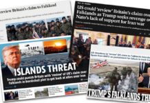 La fuerte reacción de la prensa británica a la postura de Trump sobre las Malvinas
