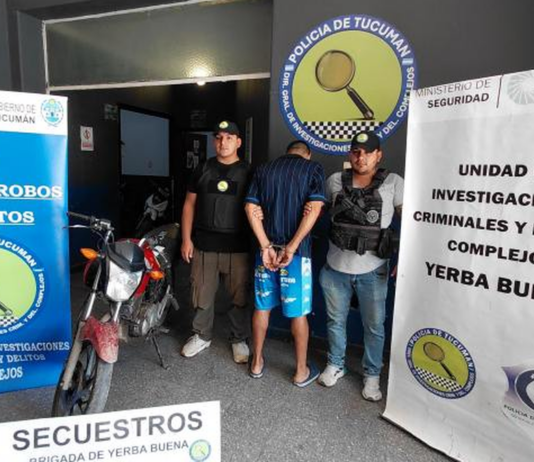 Atrapan a un delincuente con frondoso prontuario