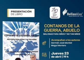 Presentan el libro “Contanos de la guerra, abuelo. Malvinas para niños y no tan niños” de Víctor Manuel Maldonado