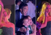 el video con todos los detalles y las fotos familiares