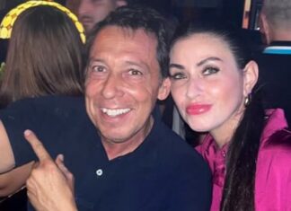 La novia del padre de Agostina Páez lo defendió tras el video donde hizo un gesto de mono: “Estaba ebrio”