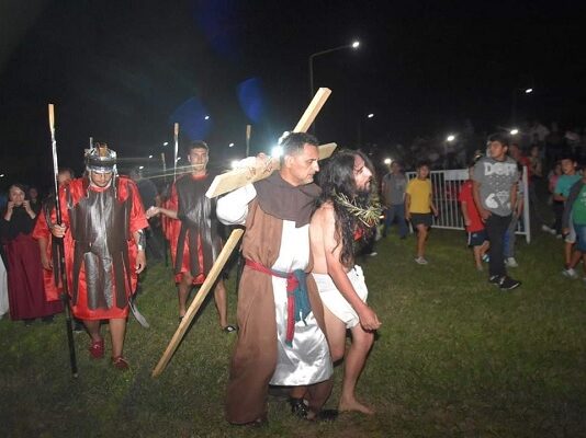 El mega espectáculo, «La Pasión de Cristo», llega a Famaillá