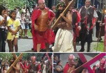 Una multitud se conmovió ante «La Pasión de Cristo»