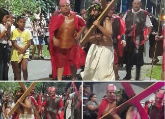 Una multitud se conmovió ante «La Pasión de Cristo»