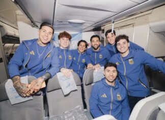 La Selección viajó a Estados Unidos para comenzar la concentración mundialista
