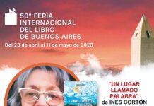 Inés Cortón transformará la Feria del Libro de Buenos Aires en «Un lugar llamado palabra»