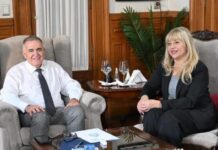 El Gobernador visitará hoy a la intendenta Chahla para afianzar el trabajo conjunto