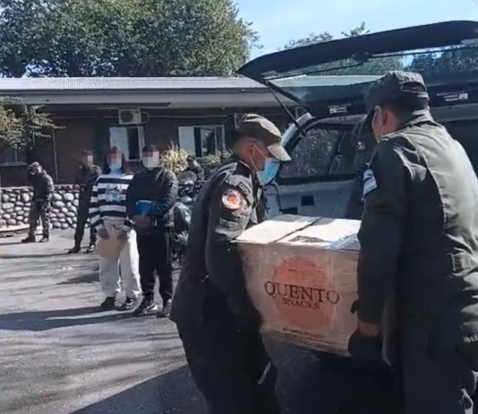Gendarmería quemó de más de 258 kilos de cocaína en Tucumán
