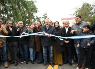 Jaldo inauguró el tramo Aguilares – Monte Bello de la ruta 331