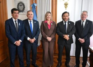 Jaldo recibió a la ministra de Seguridad de la Nación y a los gobernadores del norte