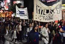 “Más educación, menos abandono”: la Escuela Normal volvió a marchar y reclamó respuestas