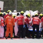 Brutal accidente en el MotoGP de Cataluña