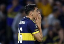 Merentiel se desgarró y es duda para el duelo ante Católica