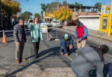 Avanzan las obras de pavimentación en el municipio de Las Talitas