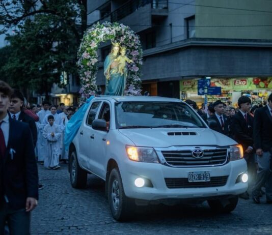 La comunidad salesiana de Tucumán celebra hoy a María Auxiliadora con procesión y misa