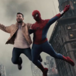 Messi apareció en la publicidad de la nueva película de Spider-Man