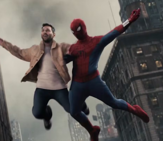 Messi apareció en la publicidad de la nueva película de Spider-Man