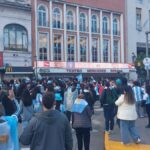 Los festejos en Plaza Independencia por la clasificación