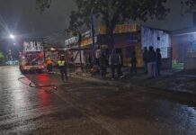 Se produjo un incendio en un local de comidas de avenida Colón al 1.200
