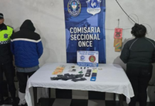 La Policía realizó allanamientos por una causa de amenazas y descubrió drogas