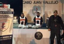 Secuestran más de cinco kilos de marihuana y una mujer fue detenida