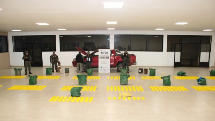 Secuestraron más de 400 kilos de cocaína en Rio Seco