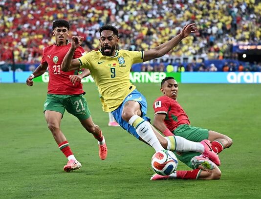 Gracias a un golazo de Vinicius, Brasil rescató un empate ante Marruecos