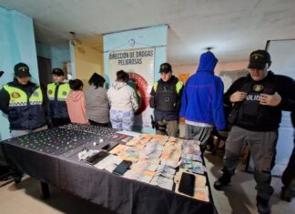 Gracias a los vecinos, la Policía desbarató un punto de venta de drogas en la capital tucumana