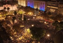 una multitud lo despide en todo el país
