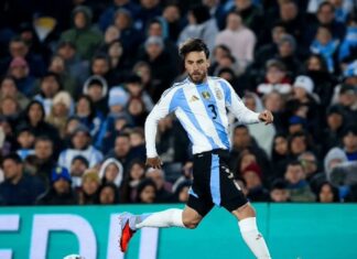 Nicolás Tagliafico será la única baja de Scaloni para el debut
