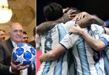 Los mensajes de Osvaldo Jaldo y de Milei tras la victoria Argentina
