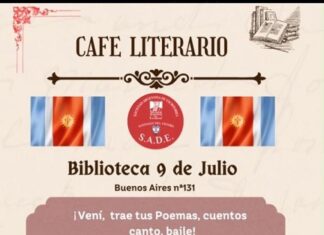La SADE Sección Santiago del Estero convoca a escritores para disfrutar de un Café Literario