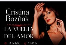 Cristina Bozñak lleva su disco «La vuelta del amor» al Teatro Alberdi en el Julio Cultural 2026