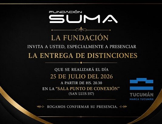 Fundación SUMA entrega hoy su tradicional distinción «La Gotita Cultural»