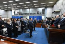 Jaldo participó de la asunción de dos nuevos jueces del Tribunal Oral Federal