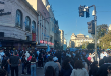 Por disturbios en Plaza Independencia, hay 11 personas detenidas