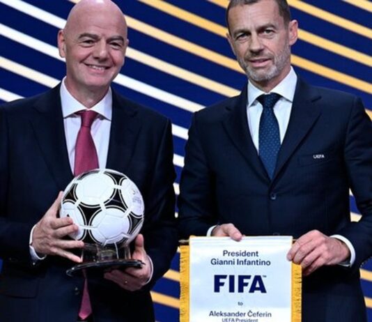 UEFA anunció que dejará de participar en las competencias de la FIFA