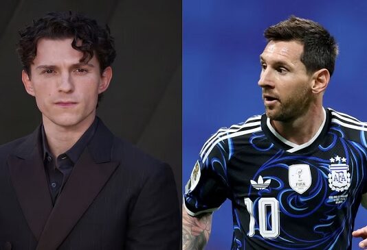 Tom Holland recordó su grabación con Lionel Messi y reveló por qué lo inspira hace años
