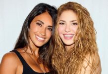 Shakira celebró la clasificación de Argentina con un texto para Lionel Messi y Antonela Roccuzzo