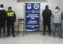 Aprehenden a cuatro jóvenes que circulaban con arma de fuego y marihuana
