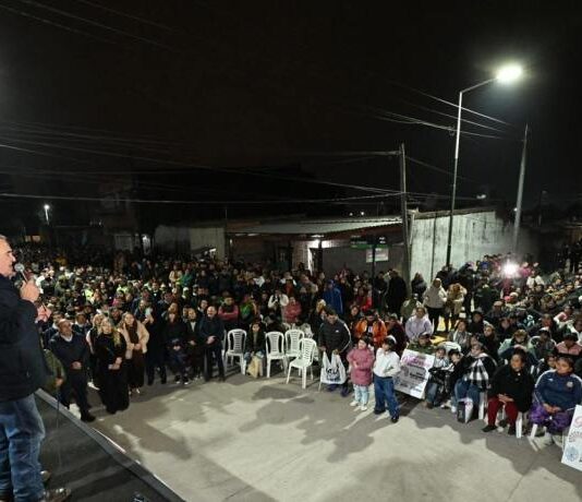 El Gobernador inauguró obras de infraestructura en el B° 25 de Mayo