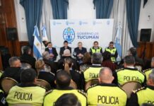 Jaldo destacó el trabajo de la Policía tras las detenciones por el crimen del cadete de la Policía