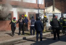 Incendio en Banda del Río Salí: cuatro personas fueron hospitalizadas