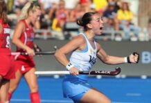 Las Leonas empataron en su debut en el Mundial