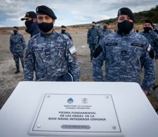 La Base Naval Integrada de Ushuaia, un proyecto demorado que Milei quiere acelerar