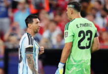 la ironía de Dibu Martinez sobre Messi