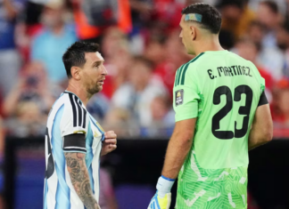 la ironía de Dibu Martinez sobre Messi